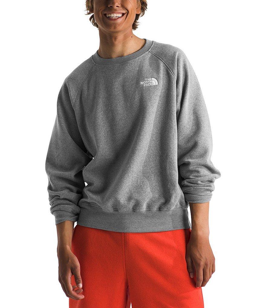 The North Face Long Sleeve Evolution Heathered Fleece Sweatshirt Product Image