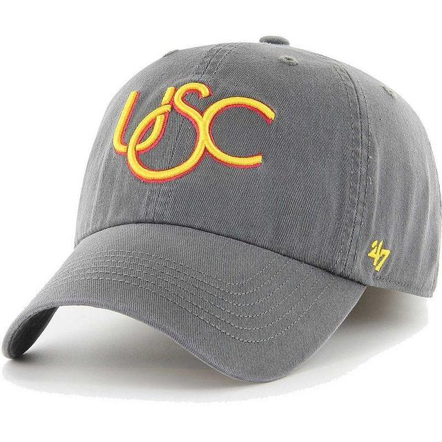 Mens 47 Charcoal USC Trojans Franchise Fitted Hat Product Image