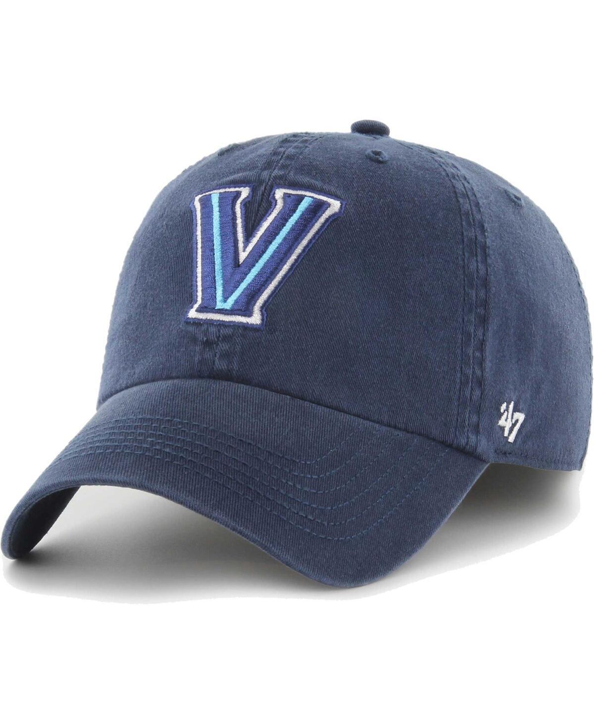 Mens 47 Brand Navy Villanova Wildcats Franchise Fitted Hat Product Image