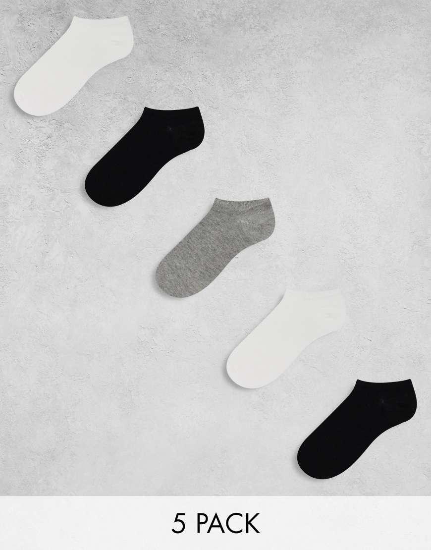 ASOS DESIGN 5 pack sneaker socks Product Image