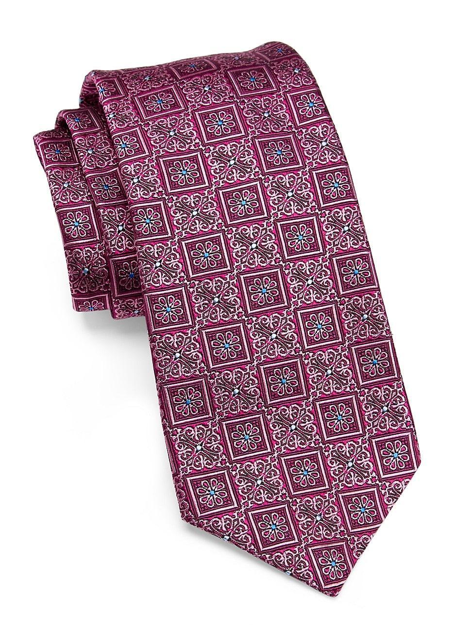 Mens Abstract Silk Tie Product Image