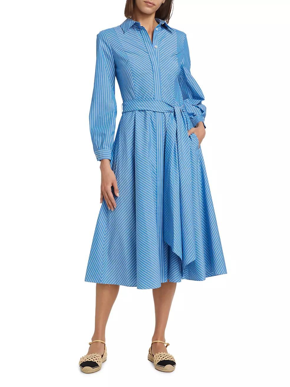 Belted Shirt Dress Product Image