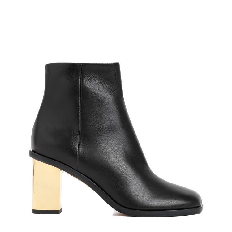 CHLOÉ Rebecca Leather Boots In Black product image