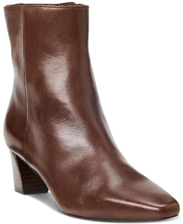 Lauren Ralph Lauren Womens Willa Square-Toe Dress Booties Product Image