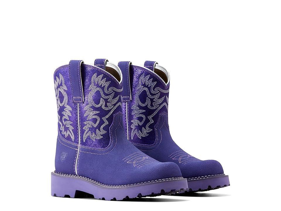 Ariat Fatbaby Western Boots (Violet Suede) Women's Shoes Product Image