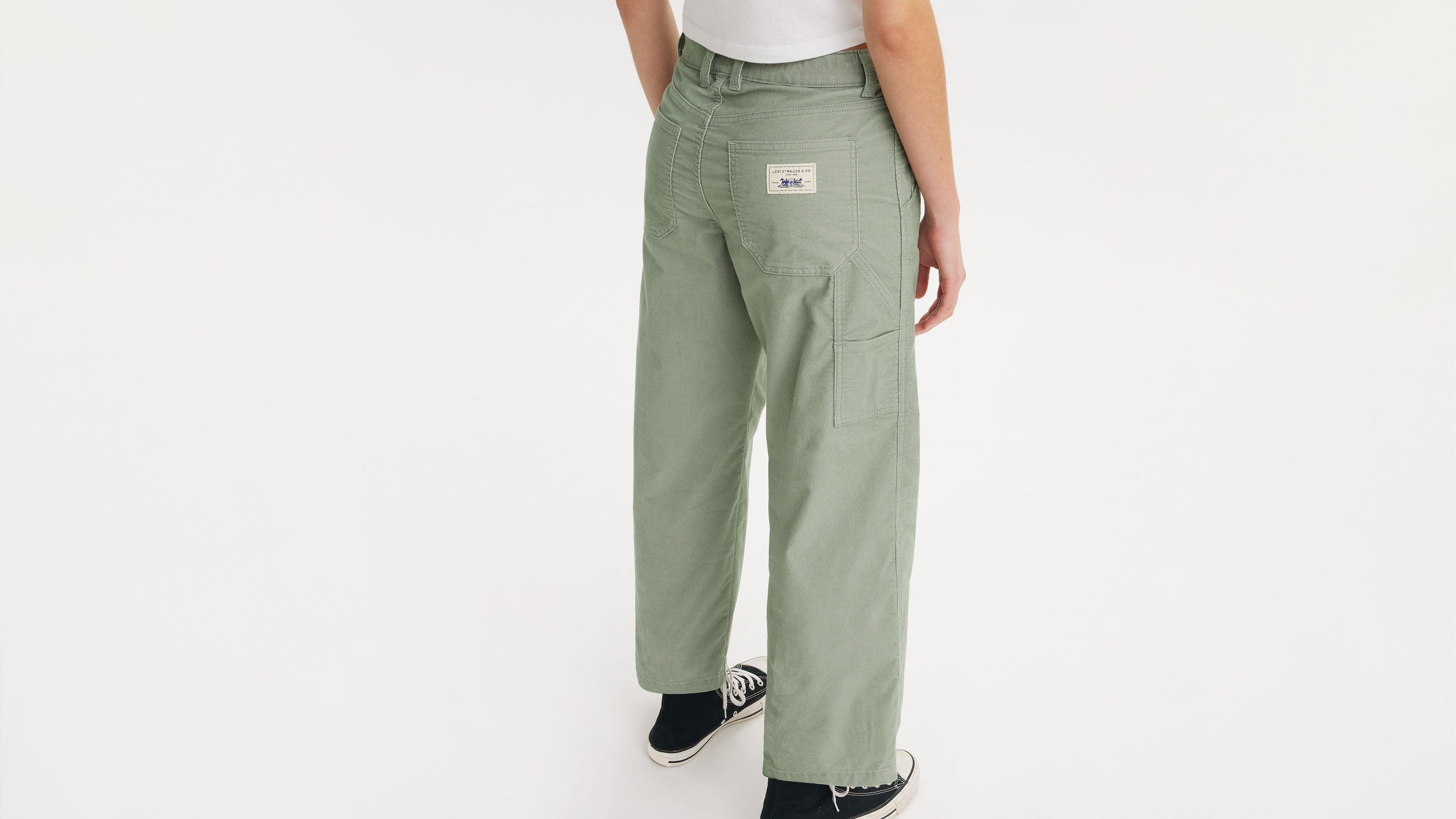 Baggy Carpenter Lightweight Corduroy Women's Pants Product Image