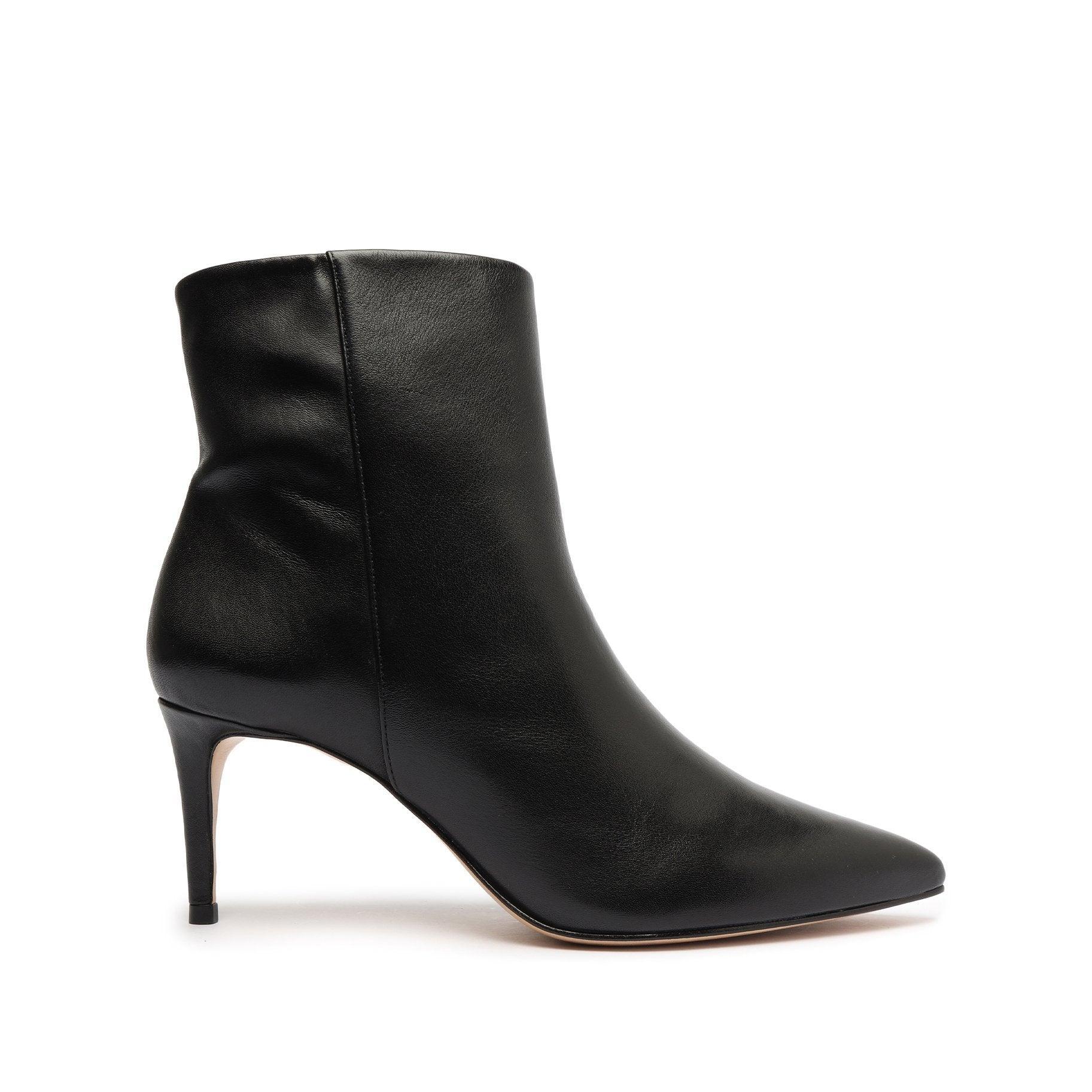 Magali Mid Leather Bootie Female Product Image