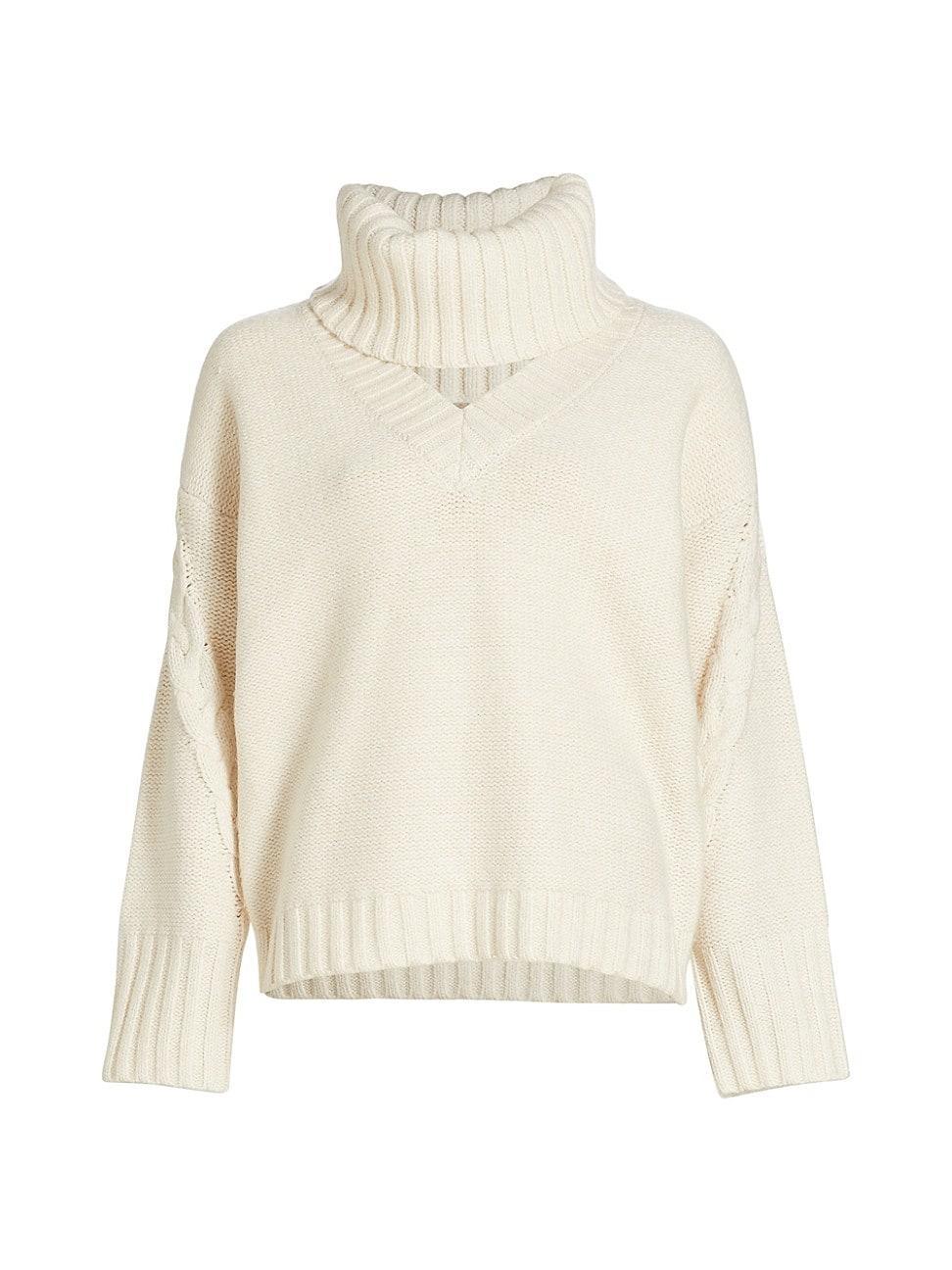 Womens Raya Long-Sleeve Turtleneck Sweater Product Image