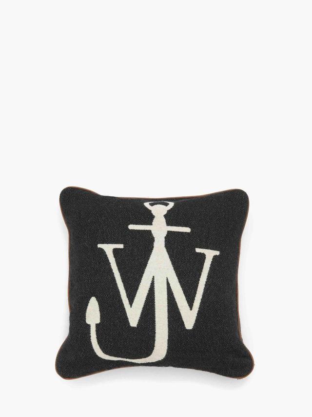 ANCHOR LOGO CUSHION in black | JW Anderson US  Product Image