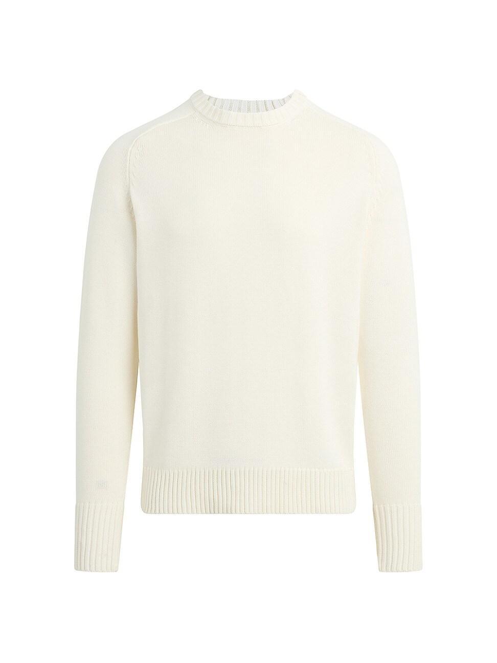 Mens Lloyd Cotton Crewneck Sweater Product Image