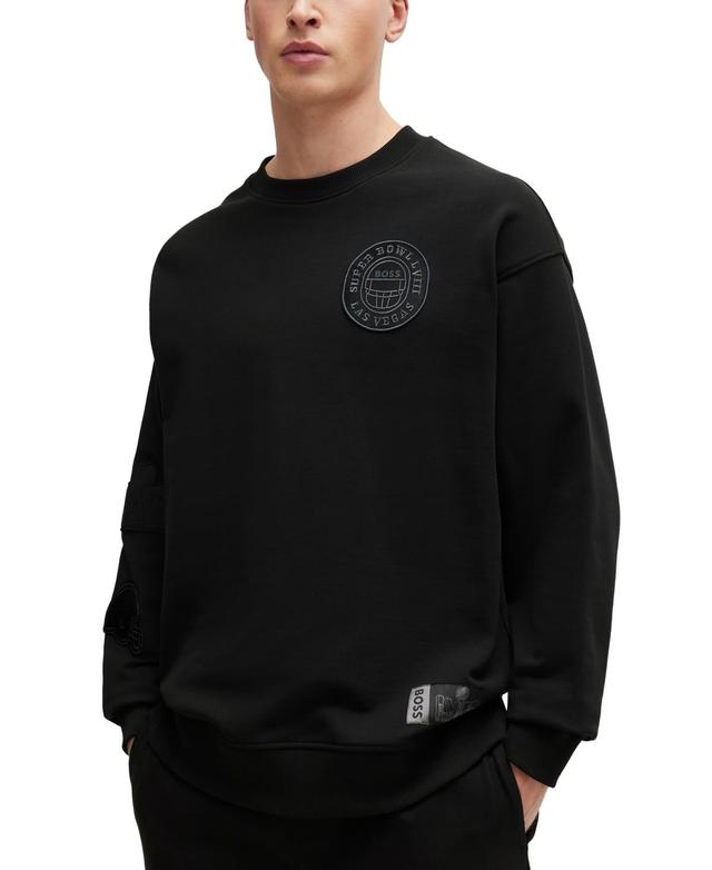 Boss Mens Boss x Nfl Patch Sweatshirt Product Image