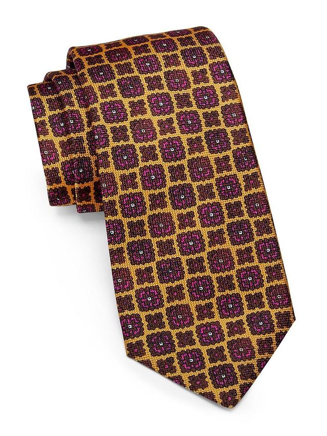 Mens Abstract Silk Tie Product Image