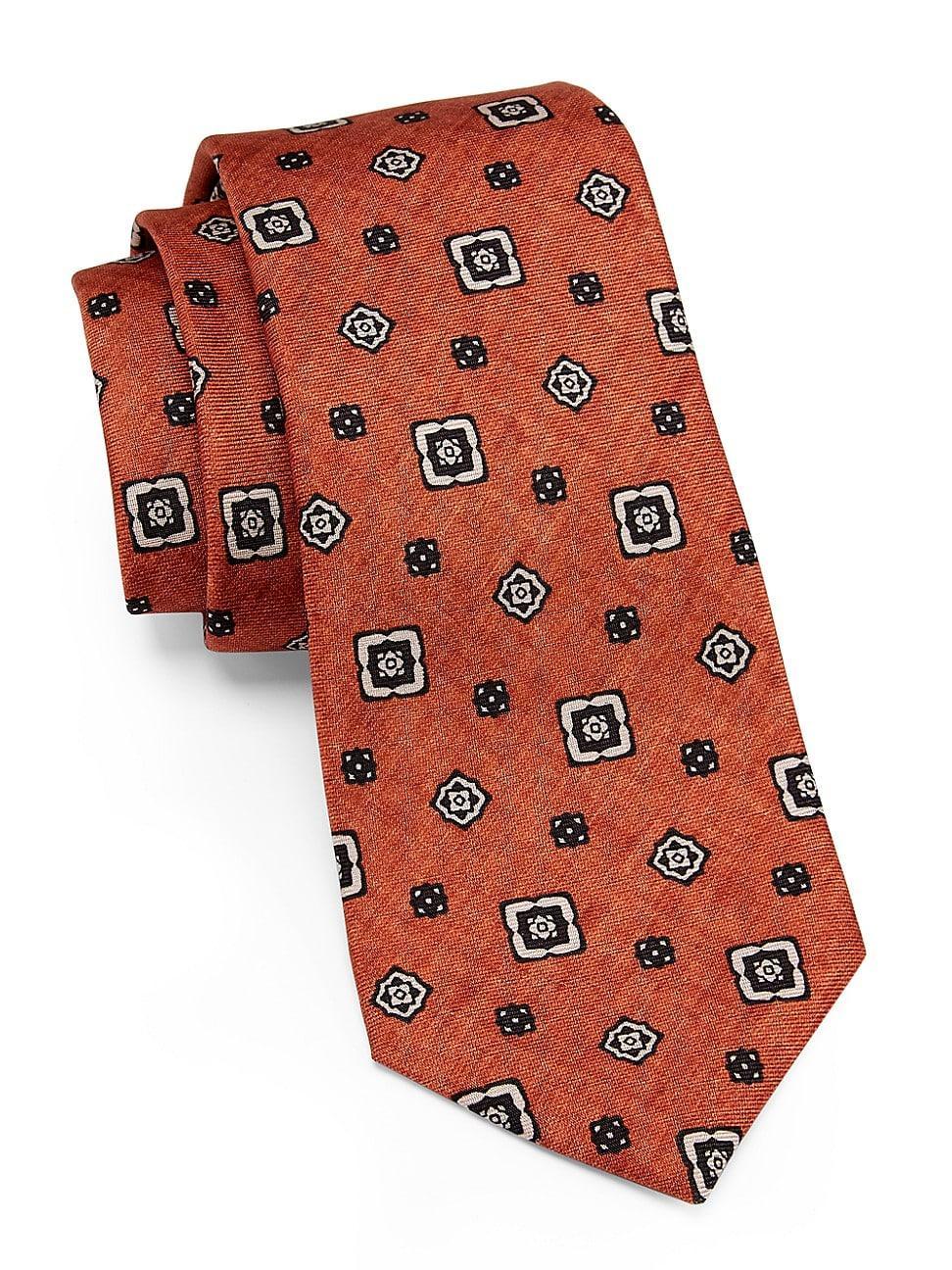 Mens Abstract Silk Tie Product Image