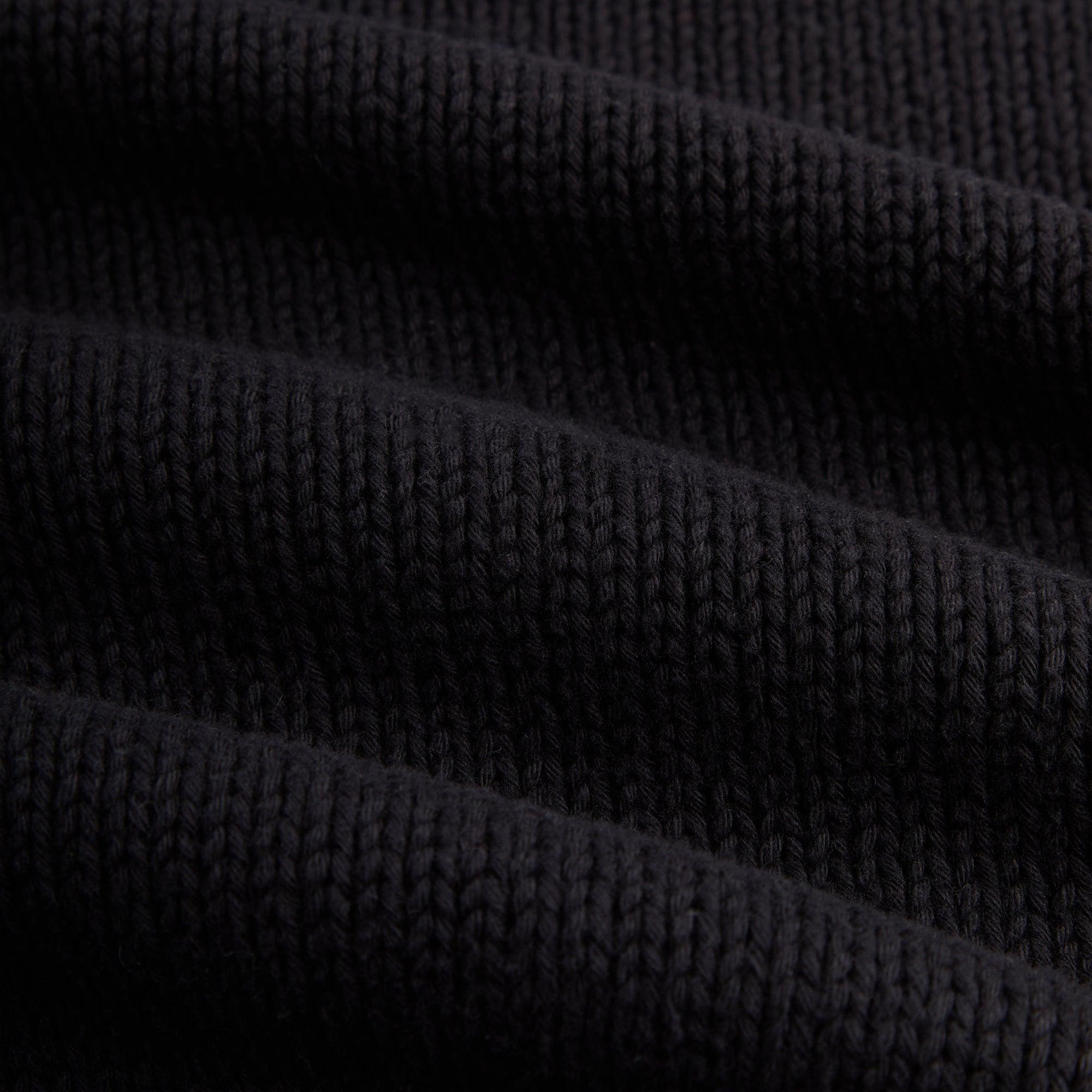 Kith & AVIREX for the New York Knicks Wyona Full Zip Sweater - Black Male Product Image