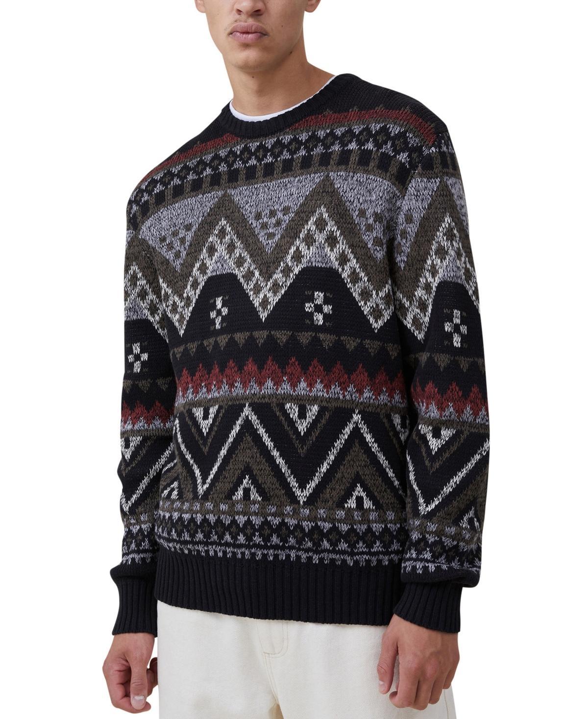 Cotton On Mens Woodland Knit Sweater Product Image