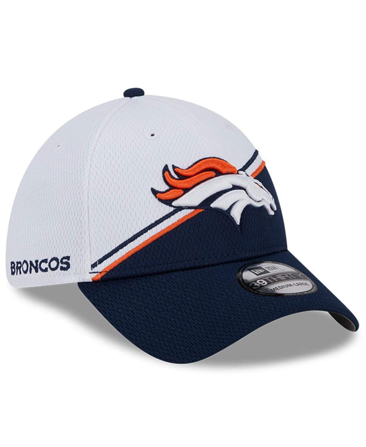 Mens New Era White Denver Broncos 2023 Sideline 39THIRTY Flex Hat - White Product Image