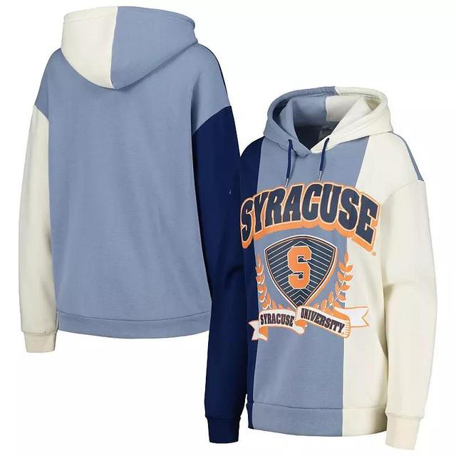 Womens Gameday Couture Syracuse Orange Hall of Fame Colorblock Pullover Hoodie Blue Product Image