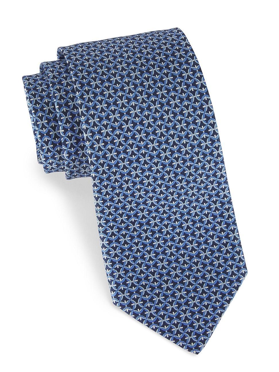 Mens Swirls Silk Tie Product Image