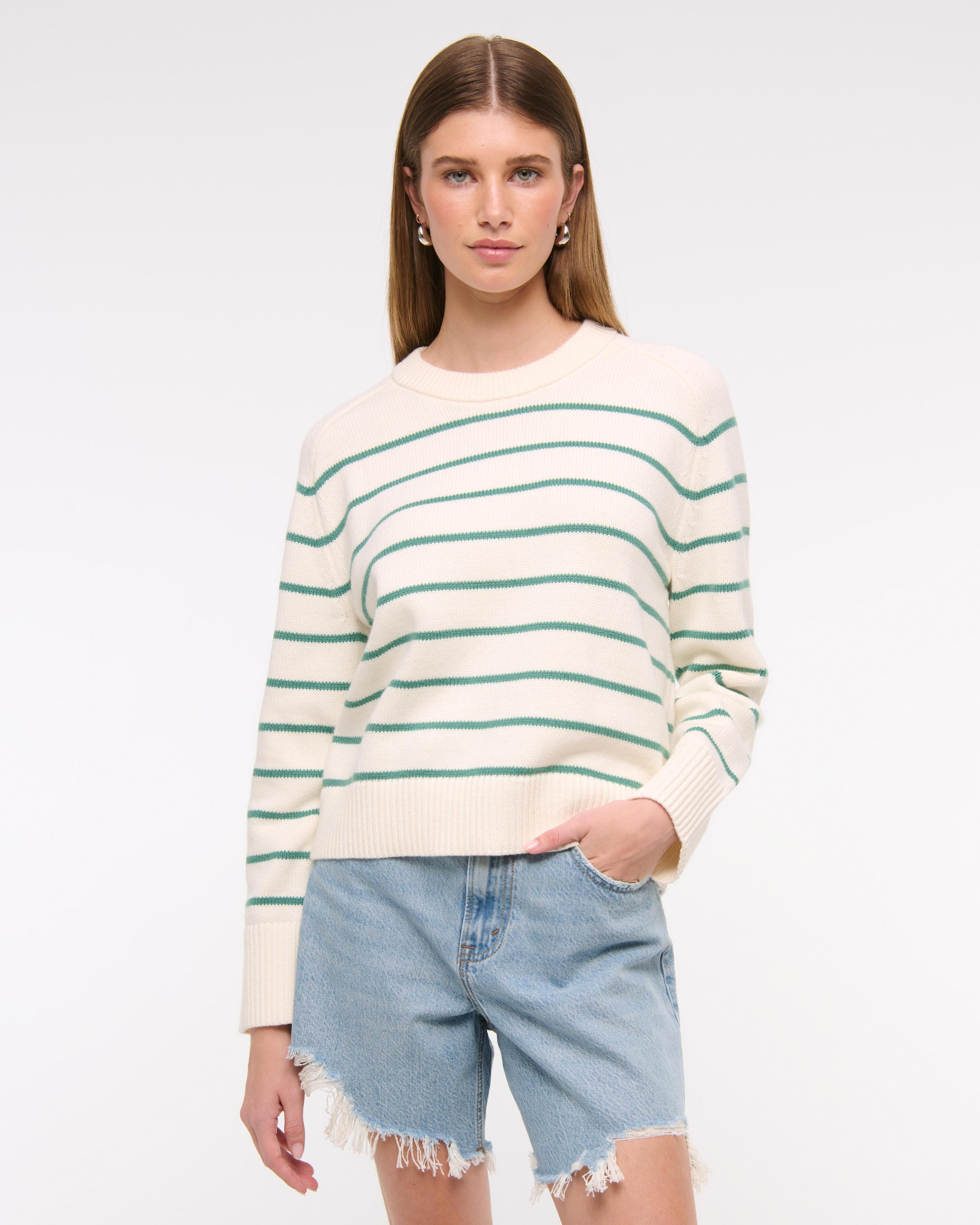 The A&F Madeline Crew Sweater Product Image