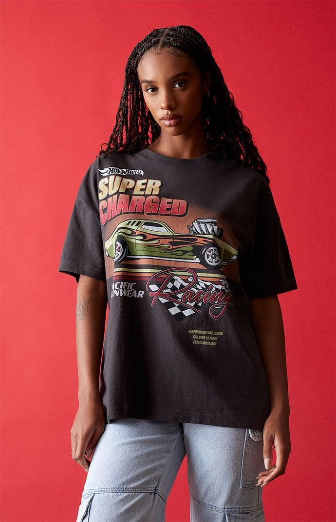 Hot Wheels Womens Super Charged T-Shirt Product Image