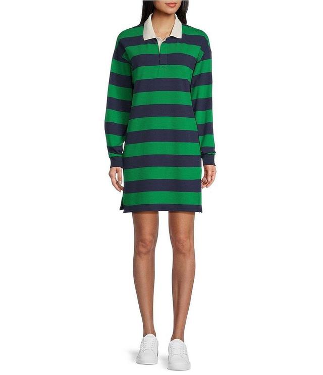 Copper Key Rugby Stripe Dress Product Image