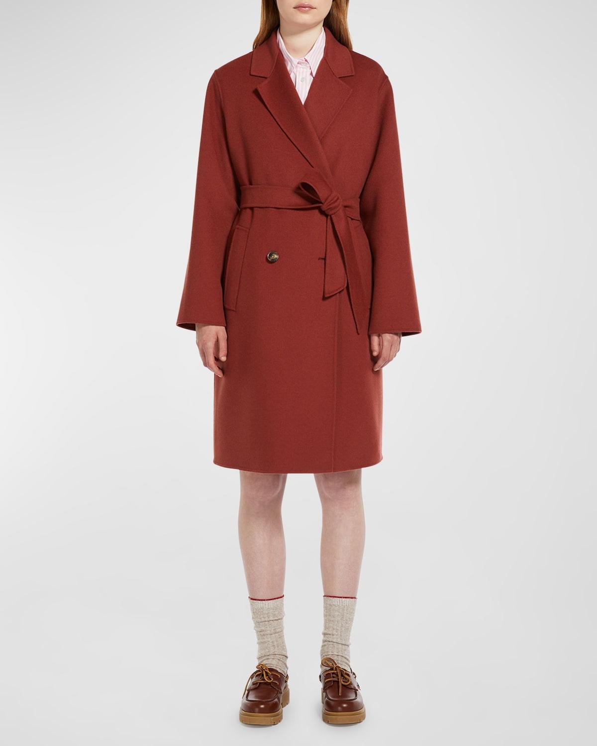 Womens Flirt Wool Belted Coat Product Image