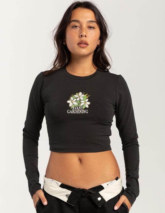 CONEY ISLAND PICNIC Grow With Us Womens Long Sleeve Crop Tee Product Image