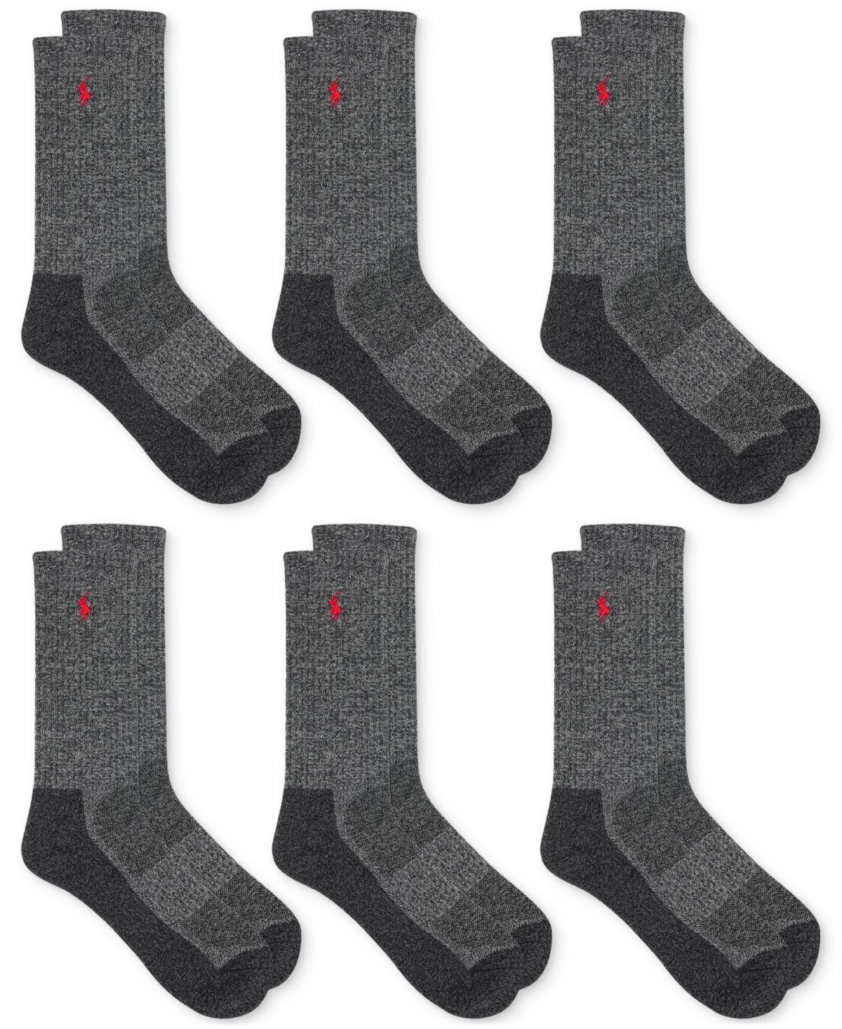 Polo Ralph Lauren Mens 6-Pk. Performance Red Pony Crew Socks Product Image