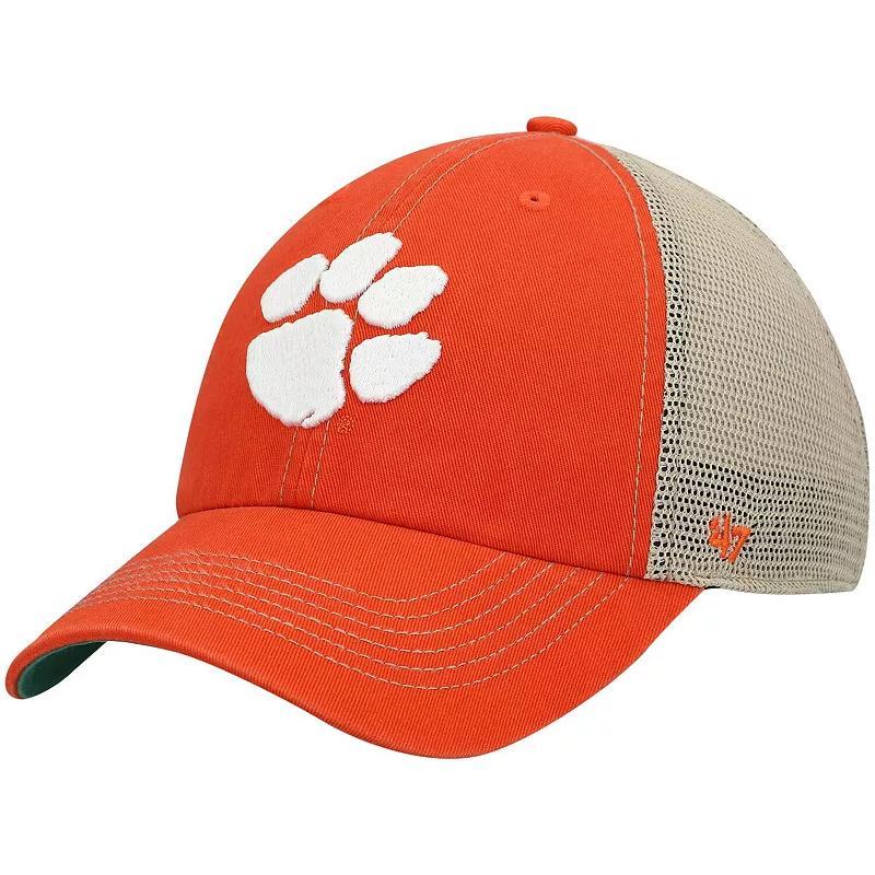 Mens 47 Clemson Tigers Trawler Trucker Snapback Hat Product Image