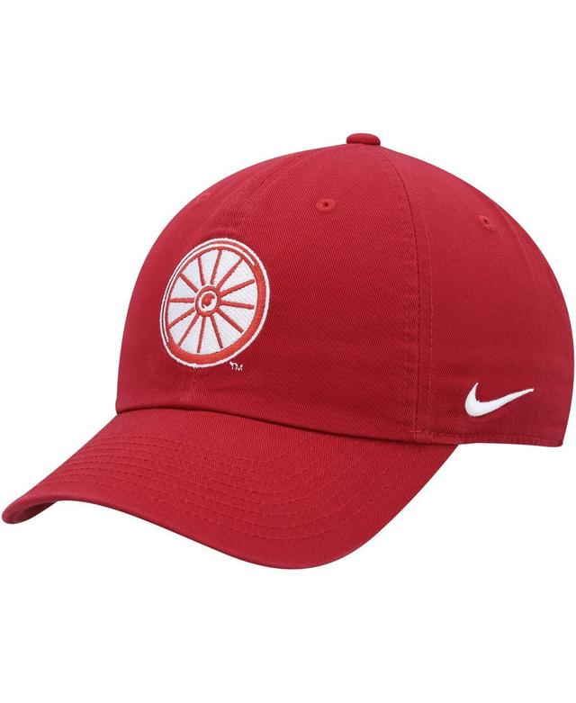 Mens Nike Crimson Oklahoma Sooners Heritage86 Logo Adjustable Hat Product Image