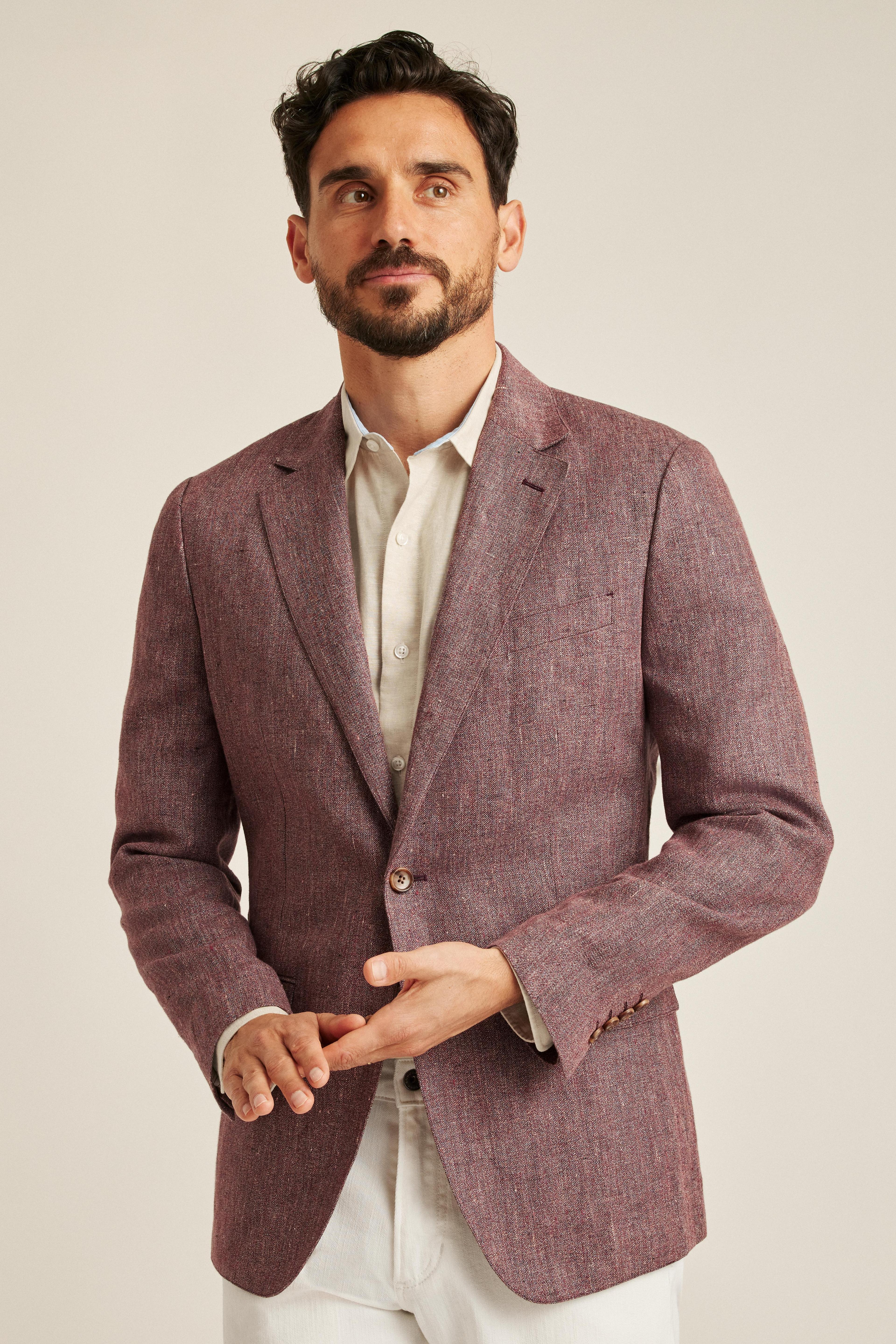 Unconstructed Italian Blazer Product Image