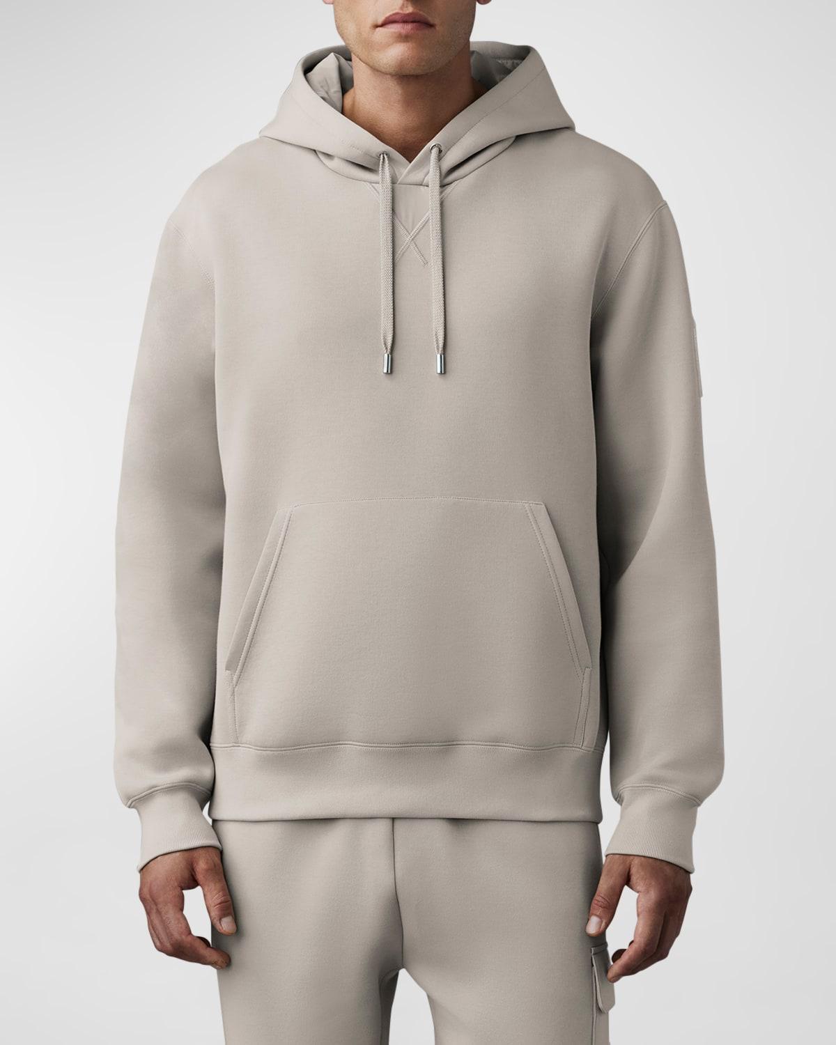 Mens Krys Velvet Logo-Embroidered Hoodie Product Image