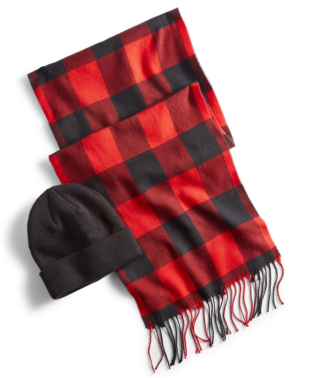 Club Room Mens Beanie & Scarf Set, Created for Macys Product Image