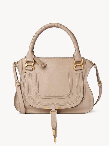 Marcie bag in grained leather Product Image