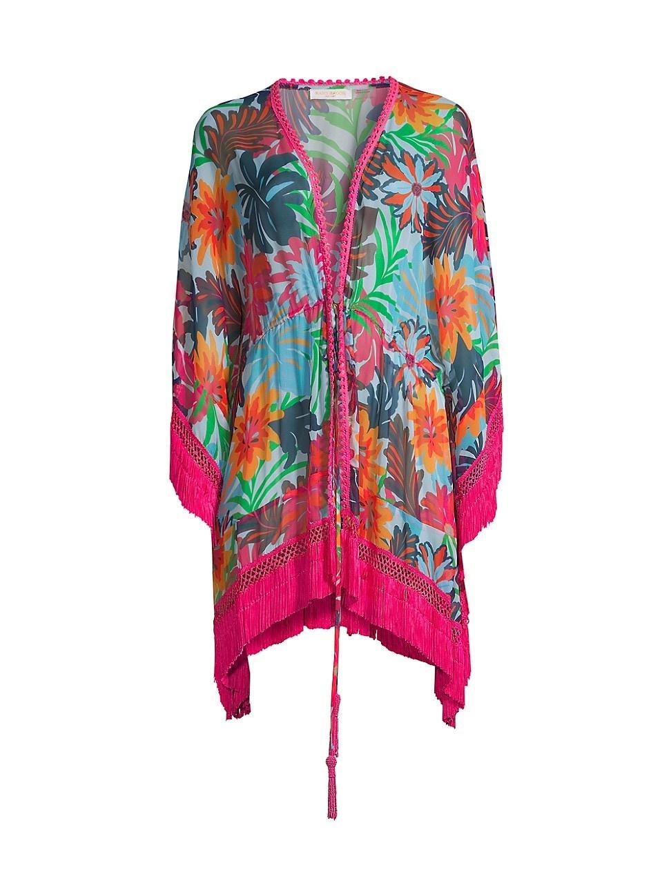 Womens Lilyana Floral Duster Dress Product Image