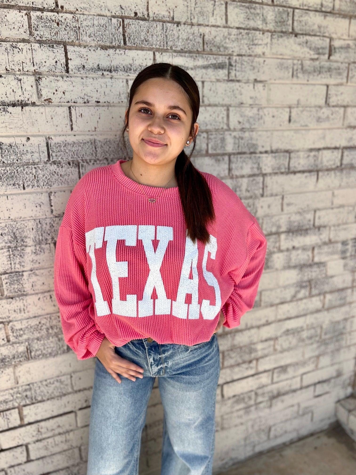 The Texas Graphic Sweatshirt (MULTIPLE COLORS) Product Image