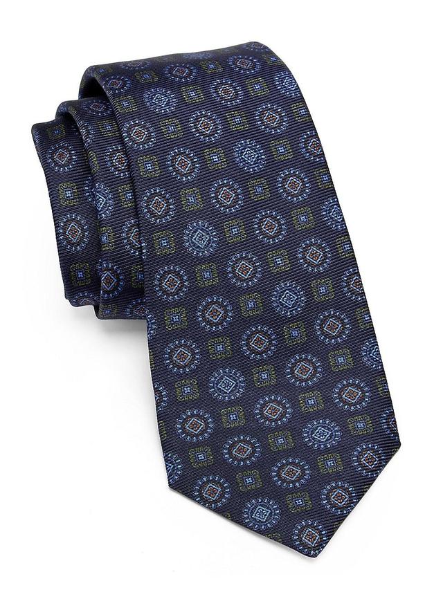 Mens Medallion Silk Tie Product Image