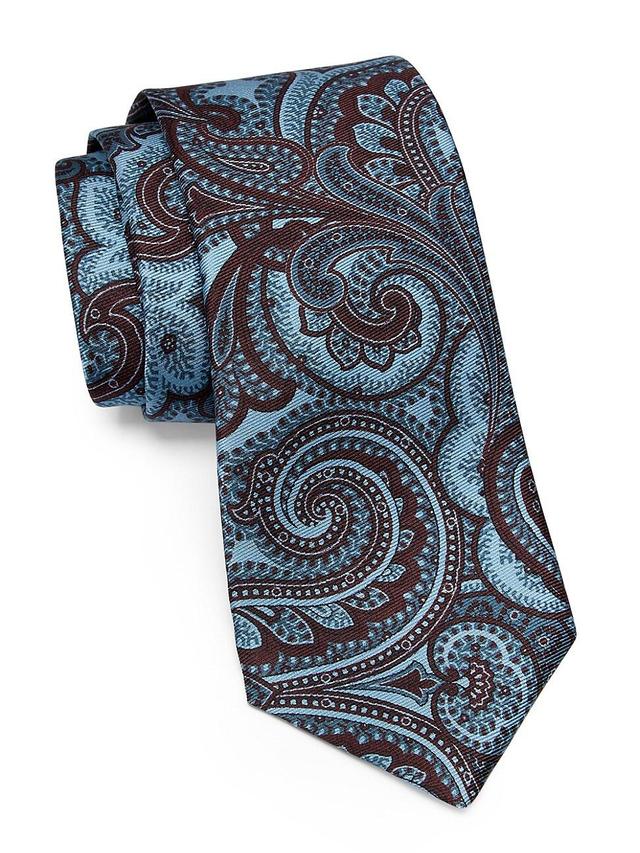 Mens Paisley Silk Tie Product Image