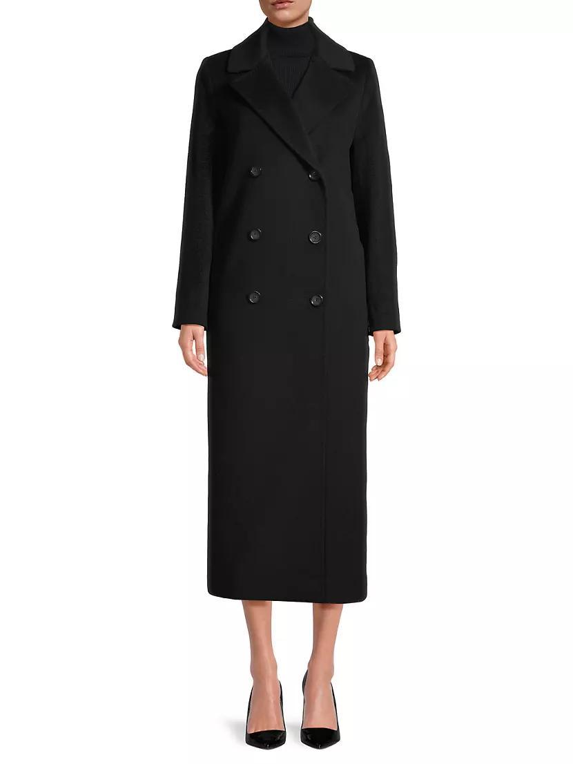 Double-Breasted Wool Coat Product Image