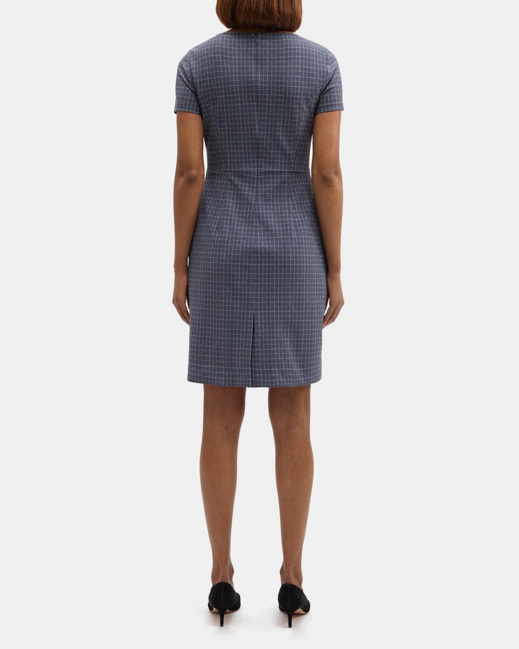 Sheath Dress in Printed Performance Knit Product Image