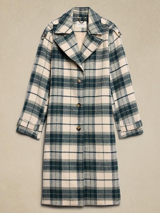 Plaid Coat Product Image