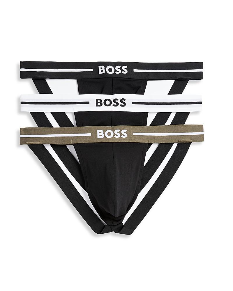 Boss Mens Bold Jockstraps, Pack of 3 Product Image