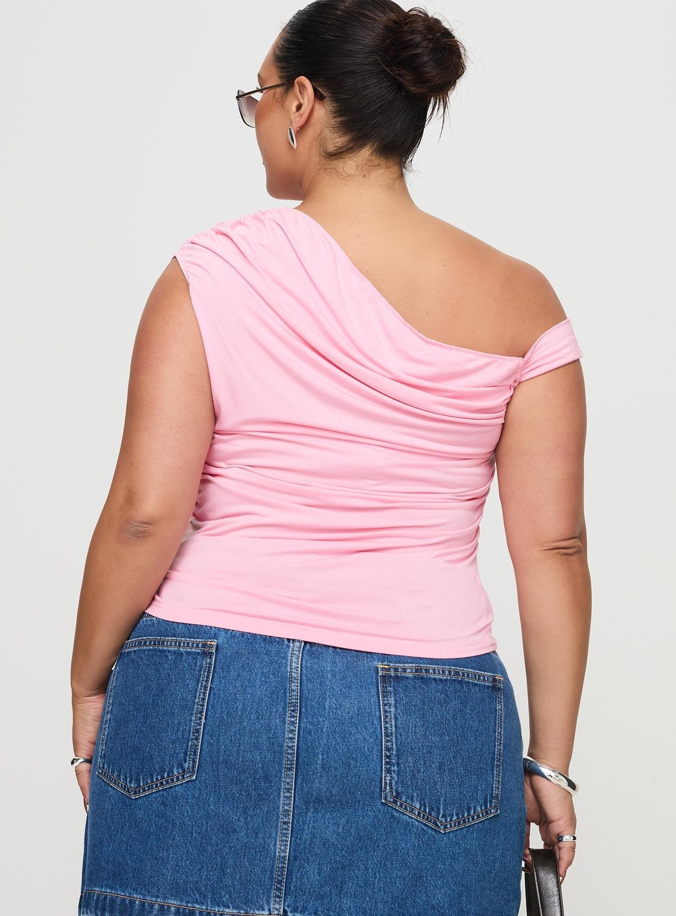 Beller Top Pink Curve Product Image