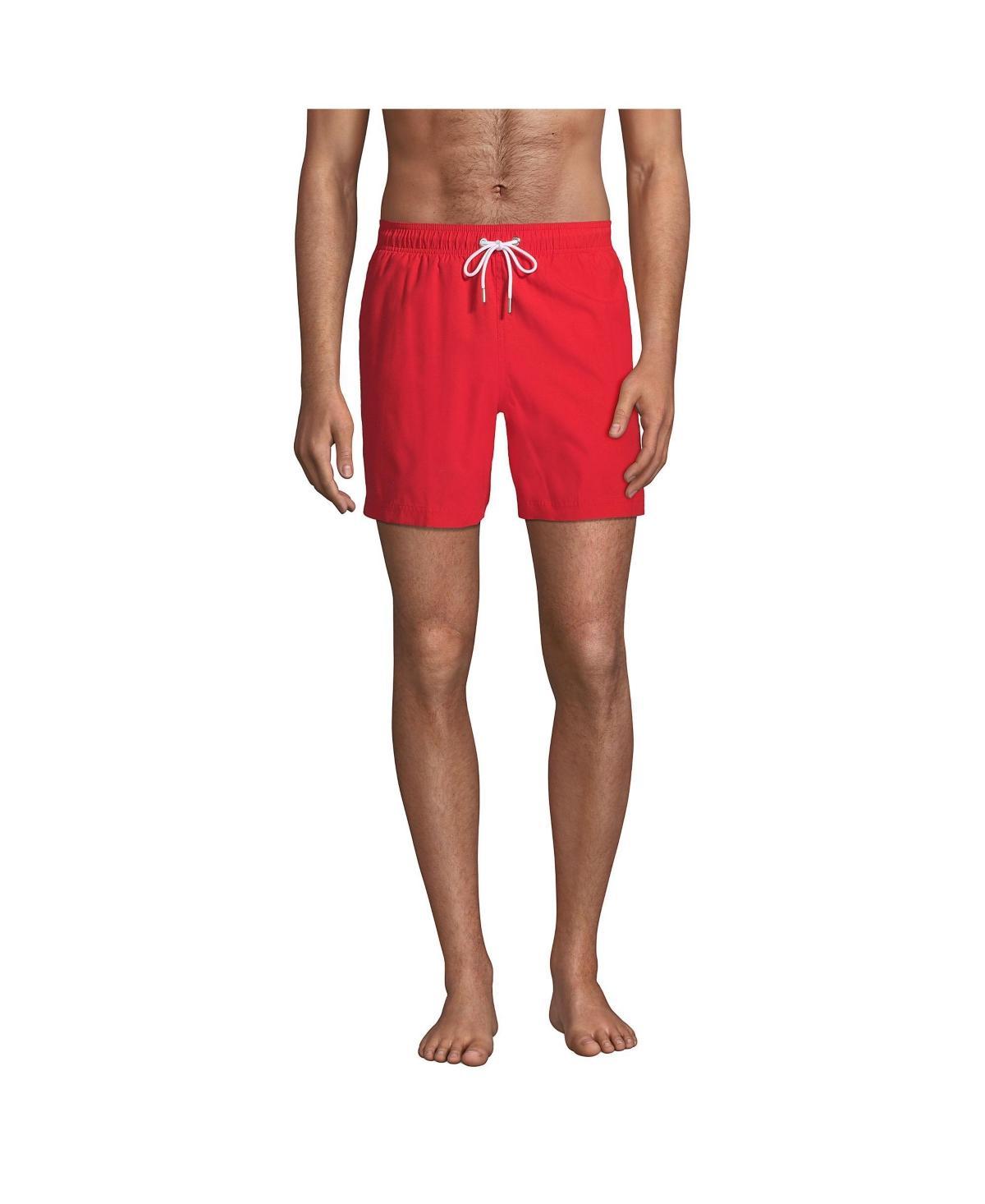 Mens Lands End 6-in. Swim Trunks Product Image