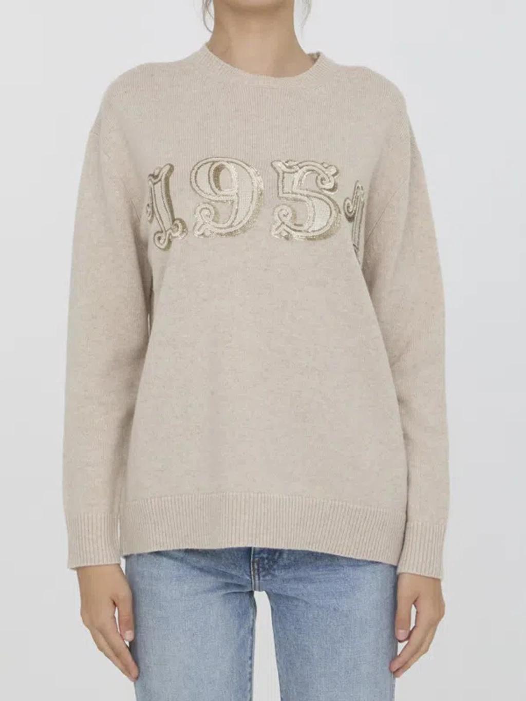 Plata Sweater In Beige Product Image