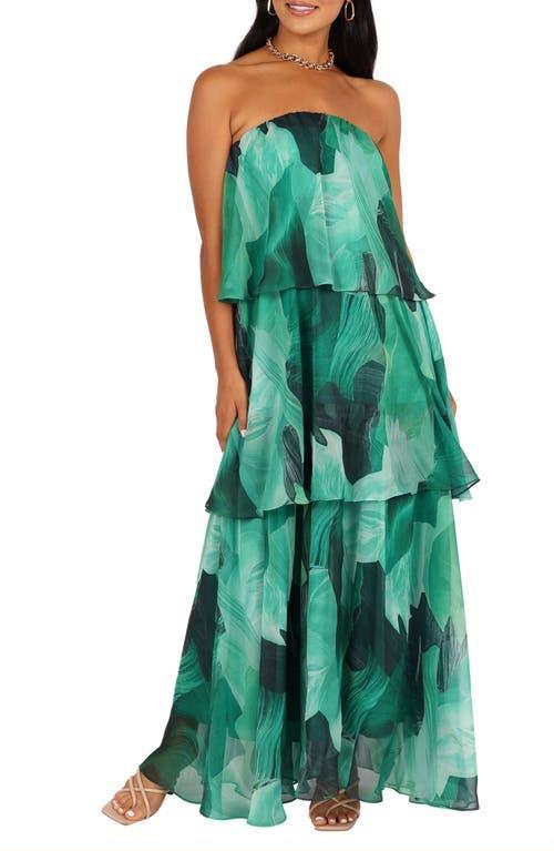 Petal and Pup Womens Bloom Strapless Maxi Dress Product Image