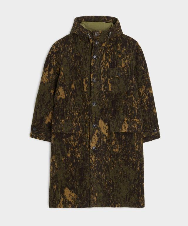 Todd Snyder X Woolrich Camo Tree Topcoat Product Image