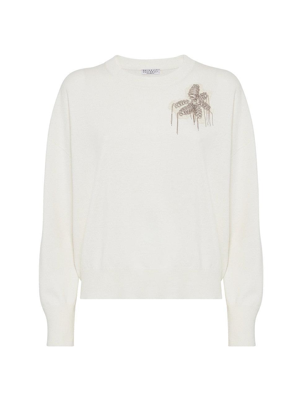 Womens Cashmere Sweater Product Image