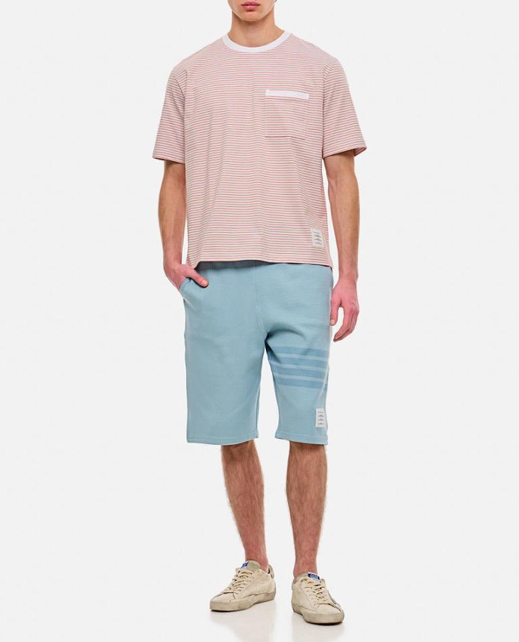 Oversized Cotton Pocket T-shirt In Multicolor Product Image