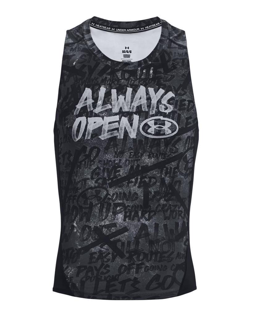 Men's HeatGear® Message Compression Tank Product Image